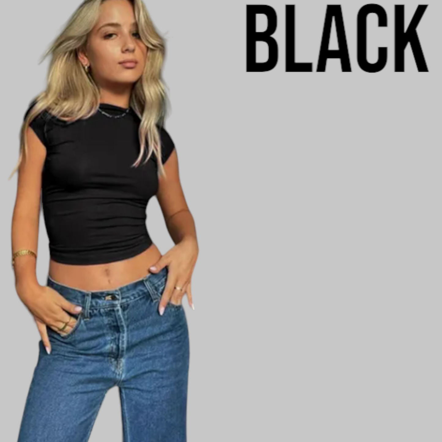 STELLAR® BACKLESS CROP TOP